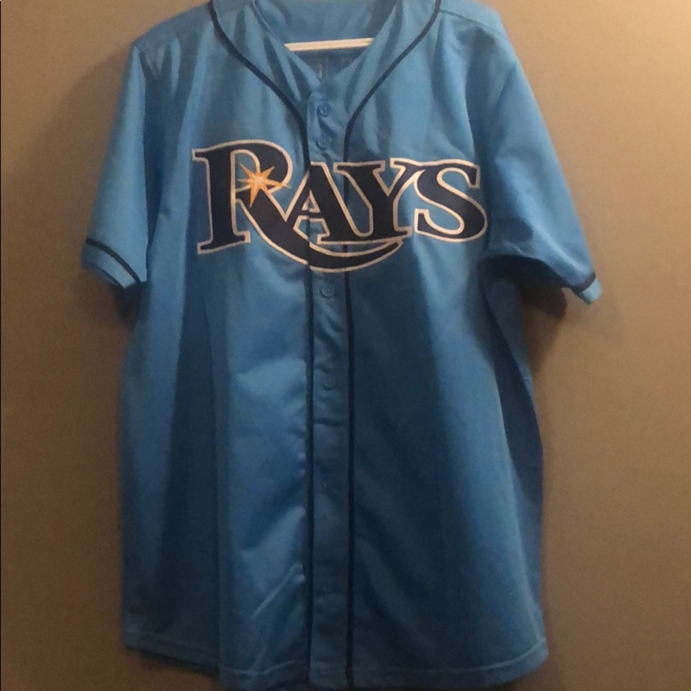 Matt Duffy Signed Tampa Bay Rays MLB Jersey